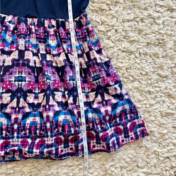 Y2K sleeveless dress M geometric - Picture 6 of 9